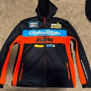 Mens KTM light zip up coat